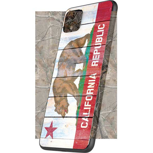 California Flag Light Wood Google Pixel 4 XL Skin